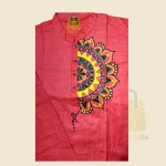 Hand-painted premium khadi Panjabi SL-228